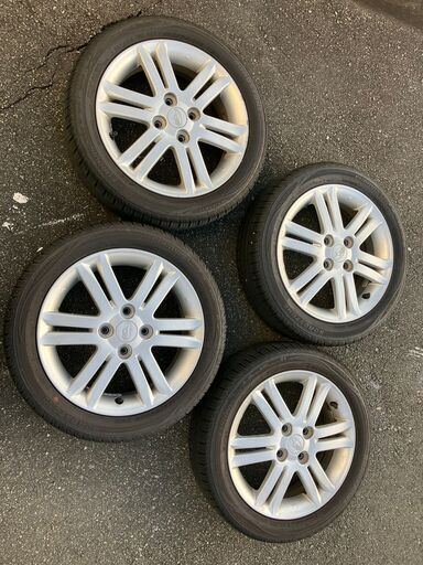 スバル　ルクラカスタムRS　純正１５インチアルミ　165/55R15　ダイハツ