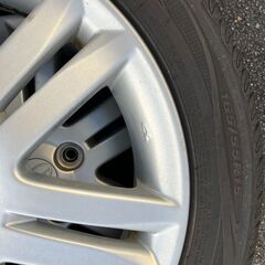 スバル　ルクラカスタムRS　純正１５インチアルミ　165/55R15　ダイハツの画像