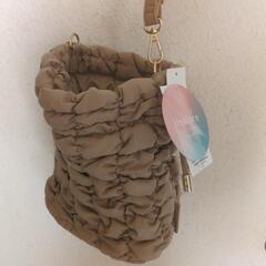 (新品)YOキンチャクショルダーバッグ[濃薄橙]の画像