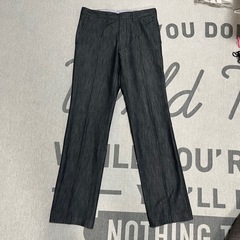 【値下げ】ストライプパンツ　ウエスト82 股下85