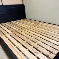 ベッドフレームのみ　ダブルベッド