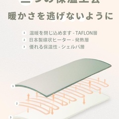 新品未開封☆ネット価格¥8499 電気毛布 ひざ掛け 電気ブランケット 切タイマー 省エネ シンプル操作 電気敷毛布 電気掛け毛布 敷き 掛け 5段階温度 ポリエステル ふわふわ 丸洗い 170*130cm あったかブランケット PSE認証 ダニ退治 DRMTYGG001の画像