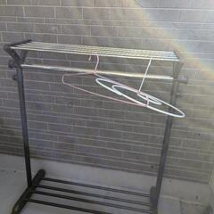 洗濯、タオルかけ