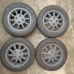 ラパン純正 155/65R13 4.00B 45 PCD100 4H