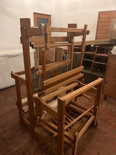 ヴィンテージ　機織り機　手織り機／取りに来てくれる方限定