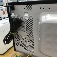 #K-6【ご来店頂ける方限定】アイリスオーヤマのミラートップフラット電子レンジですの画像