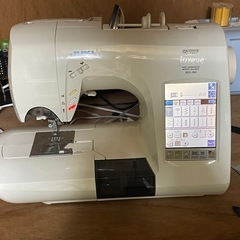 家庭用ミシン　JUKI hzl-010N　em-3 刺繍機セット