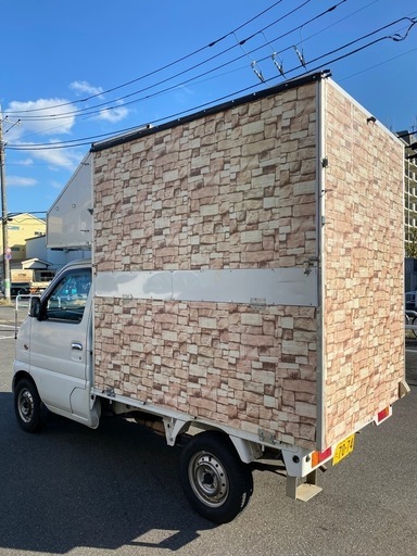 キッチンカー　キャリィ　軽トラック　da52t スズキ　移動販売　キャンピングカー　軽トラ
