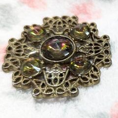 ☆ペンダントヘッド　デザイン系　縦：約4.5ｃｍ横：約4.5ｃｍ　中古品　の画像