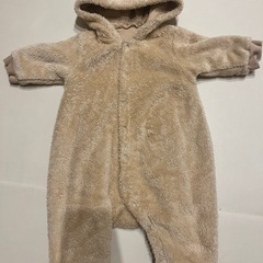 もこもこロンパース　70センチ