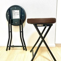 ほぼ未使用⭐︎美品　ニトリ　折りたたみ椅子　クッションチェア　2...