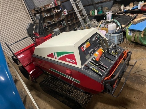 WADO SE381AD 2段オーガ、ディーゼルエンジン除雪機