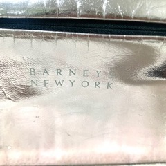 BARNEYS NEWYORK バーニーズニューヨーク:ピンク系コスメポーチ:ポーチ:化粧ポーチ:メイク道具入れ:小物入れの画像