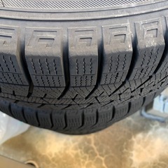 ホイール付き❗️195/65/15❗️中古スタッドレスタイヤ‼️の画像