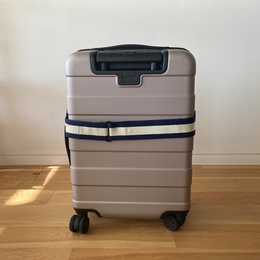 【お譲り先決定】無印良品 取手の調節できるスーツケース 35L ベージュ
