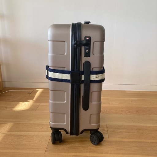 【お譲り先決定】無印良品 取手の調節できるスーツケース 35L ベージュ