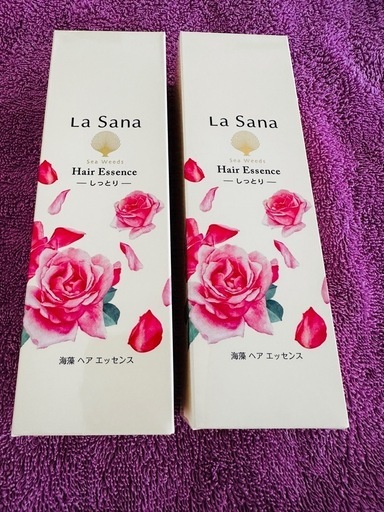 新品＆未開封　限定ブルガリアンローズ　ラサーナヘアエッセンス♡