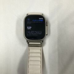 【ジャングルジャングル石津店】　価格下げました！！　早い者勝ち！ 美品！ Apple Watch Ultra GPS+Cellularモデル 49mm MQFR3J/A BT最大容量100％ アクティベーションロック解除済み 堺市 石津の画像