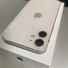 近隣地域対応可能【美品】iPhone 12 mini 128GB （ホワイト）SIMフリー