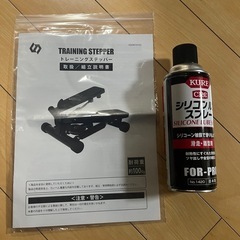 【受け渡し者決まりました】フィットネストレーニングステッパー　黒　の画像