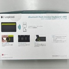 ロジクールBluetoothマルチデバイス　キーボード　k480　　の画像