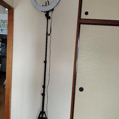 撮影用のリングライトの画像