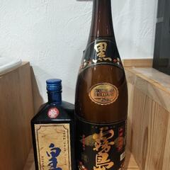 黒霧島とじゃが芋焼酎