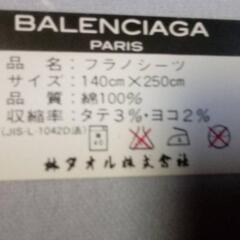 バレンシアガ　フラノシーツの画像