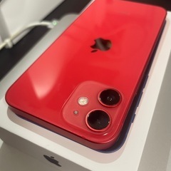 値下げ交渉可【美品】iPhone 12 mini 64GB （レッド）SIMフリー