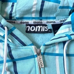 nomis❤ジップアップパーカー　ジャンパー　メンズ　アウターの画像