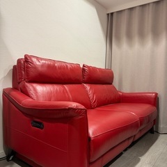 3人掛け両電動リクライニングソファ（チェリーブスタンダードタイプ NB RE）の画像