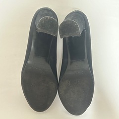 ナノユニバース 黒 パンプス  ブラック 24cm の画像