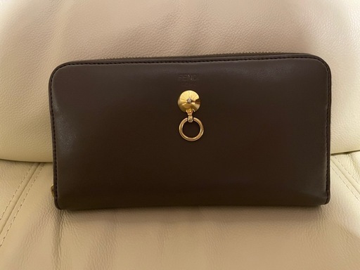 FENDI 長財布　バイザウェイ　ブラウン