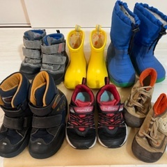 15cmから16cm 男児靴　6足セット