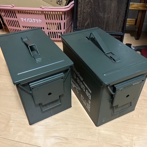 アンモボックス　キャンプ　無骨
