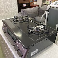 【リサイクルショップ　ピカソ　小松原】2021年製 パロマ Paloma 2口 右強火 都市ガス ガスコンロ ic-s87BM★3223★の画像
