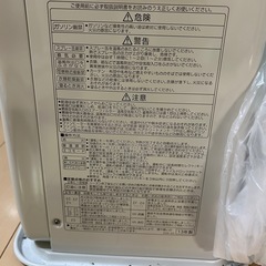 ファンヒーター　美品の画像
