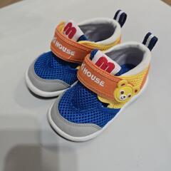 ミキハウス　メッシュシューズ　13cmの画像