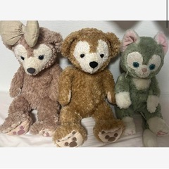 ダッフィー シェリーメイ ジェラトーニ ぬいぐるみセット