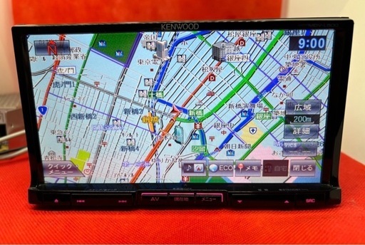 KENWOOD 上級　MDV-L500 フルセグ　新品バックカメラ付　フルセット