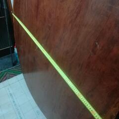 欅　一枚板　特大　丸テーブル　天板の画像