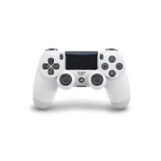 ワイヤレスコントローラー (DUALSHOCK 4) グレイシャー・ホワイト (CUH-ZCT2J13)