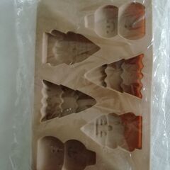 クリスマス　型　cotta クリスマスシリコンモールド(スノーマン・ツリー・サンタ)の画像