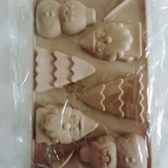 クリスマス　型　cotta クリスマスシリコンモールド(スノーマン・ツリー・サンタ)の画像