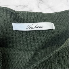 【新品未使用】デュラスアンビエント❤ニットワンピース フレアスリーブの画像