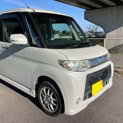 タントカスタム RS ターボ　パール　綺麗です　車検付R7.1ま...