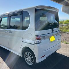タントカスタム RS ターボ　パール　綺麗です　　練習用にどうぞの画像
