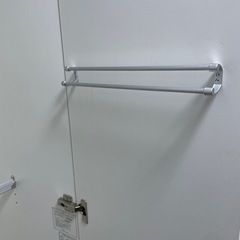 ニトリ　ワードロープ　ハンガーラック　白　の画像