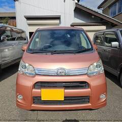 美車 H23 ムーヴ カスタム? 4WD ナビTV 検８/11