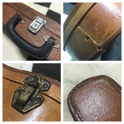 激レア ヴィンテージ テナーウクレレ チップボードケース ブラウン